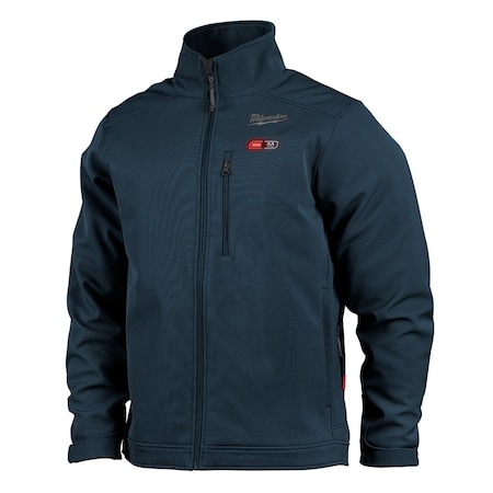 Milwaukee Tool Heated TOUGHSHELLJacket - Blue XL Kit 204BL-21XL